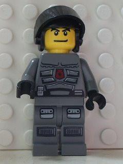 LEGO Minifigure-Space Police 3 Officer 6-Space / Space Police III-SP104-Creative Brick Builders